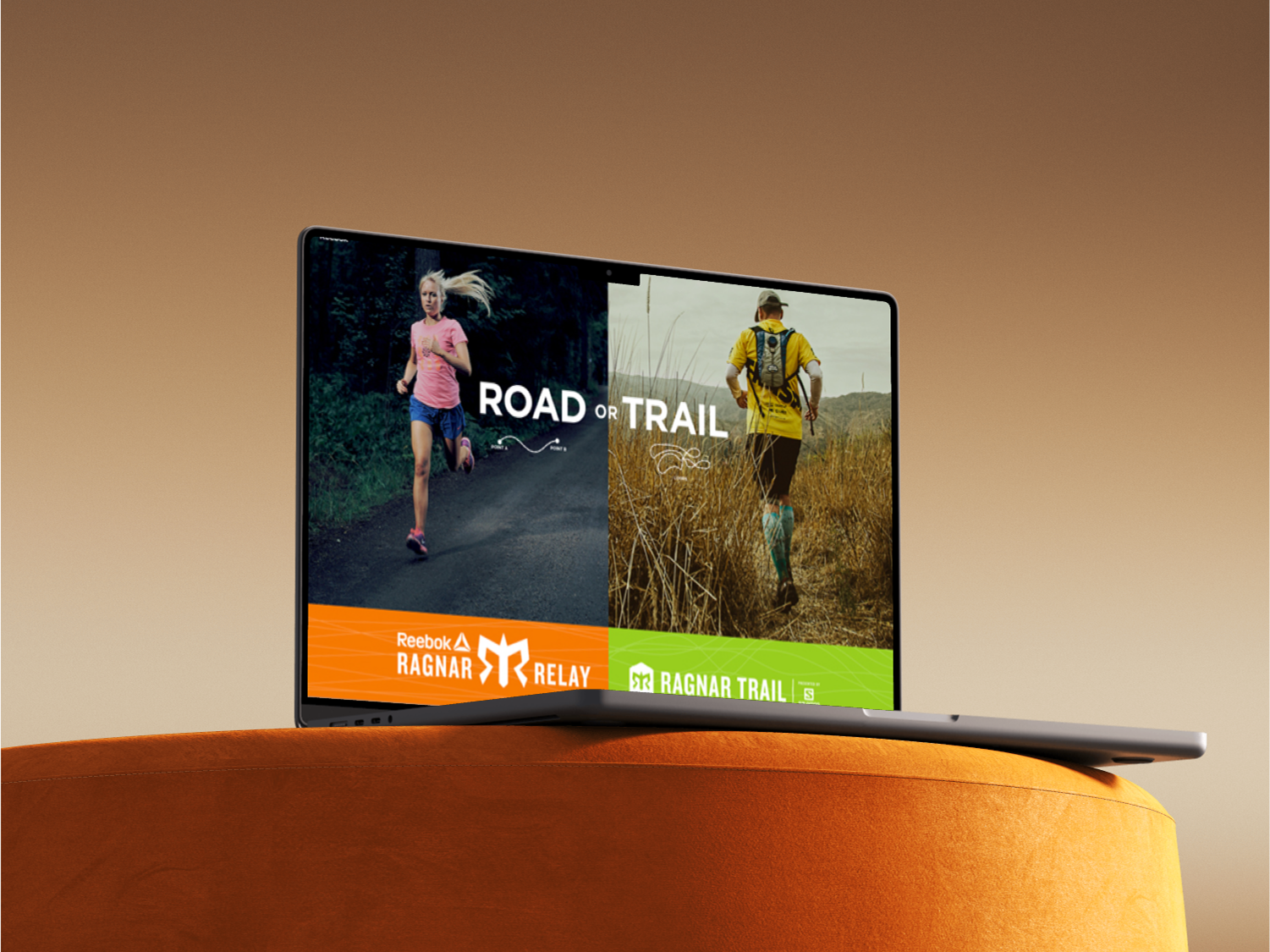 Ragnar website design by George Cuevas